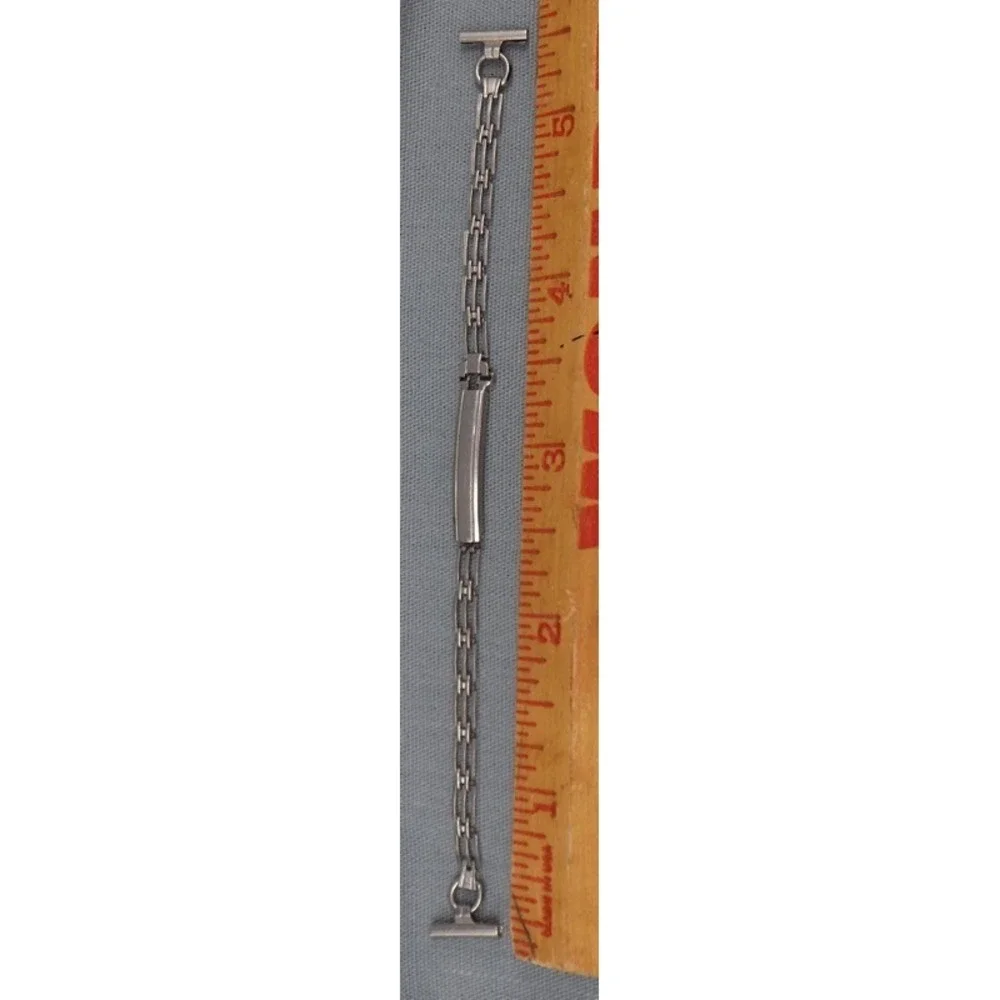 Pontiac Stainless Steel Ladies Watch Band 5.5 x 7/16 Inch Deployment Clasp